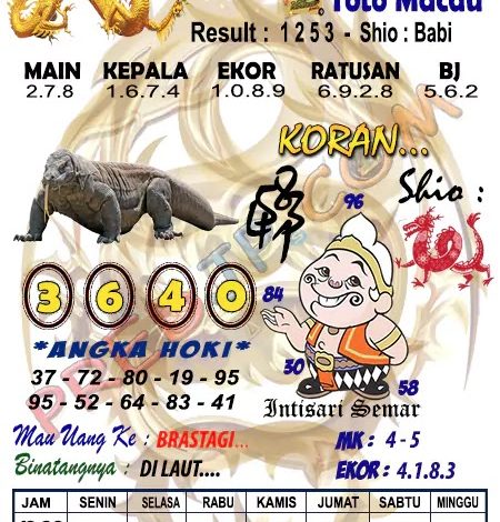 keluaran macau